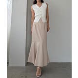 Louere 金ボタンウエストシェイプニットベスト | Louere | 詳細画像5 