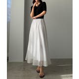 Louere ポロニットドッキングシアーフレアワンピース | Louere | 詳細画像11 