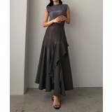 Louere イレヘムスリットフレアスカート | Louere | 詳細画像14 
