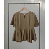 Louere 【袖丈選べる】ペプラムトップス | Louere | 詳細画像32 
