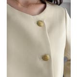 Louere ノーカラーゴールドボタンジャケット | Louere | 詳細画像15 