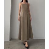 Louere バックスリットショートジャケットsetキャミフレアワンピース | Louere | 詳細画像14 