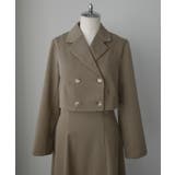 Louere バックスリットショートジャケットsetキャミフレアワンピース | Louere | 詳細画像18 