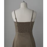 Louere バックスリットショートジャケットsetキャミフレアワンピース | Louere | 詳細画像21 