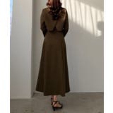 Louere バックスリットショートジャケットsetキャミフレアワンピース | Louere | 詳細画像28 