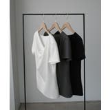 Louere レース付きドレープアシメネックカットトップス | Louere | 詳細画像13