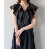 mipiarl フリルスリーブティアードワンピース | JUNOAH | 詳細画像7