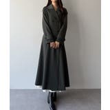 mipiarl  バックレースアップロングトレンチコート | JUNOAH | 詳細画像8 