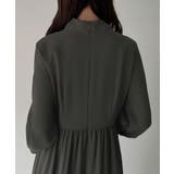 mipiarl ボウタイティアードワンピース | JUNOAH | 詳細画像13