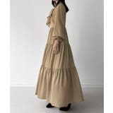 mipiarl ボウタイティアードワンピース | JUNOAH | 詳細画像17