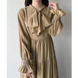 mipiarl ボウタイティアードワンピース | JUNOAH | 詳細画像18