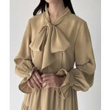 mipiarl ボウタイティアードワンピース | JUNOAH | 詳細画像19