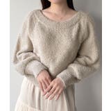 mipiarl  2WAYネックバックリボンニット | JUNOAH | 詳細画像1 