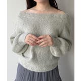 mipiarl  2WAYネックバックリボンニット | JUNOAH | 詳細画像15 