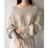 mipiarl  2WAYネックバックリボンニット | JUNOAH | 詳細画像5 