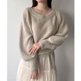 mipiarl  2WAYネックバックリボンニット | JUNOAH | 詳細画像6 