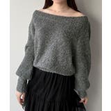 mipiarl  2WAYネックバックリボンニット | JUNOAH | 詳細画像9 