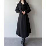 mipiarl  ステンカラーロングレディコート | JUNOAH | 詳細画像7 