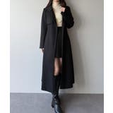 mipiarl  ステンカラーロングレディコート | JUNOAH | 詳細画像9 