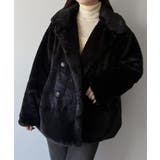 mipiarl  ステンカラーファーミドルコート | JUNOAH | 詳細画像7 