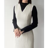 mipiarl  ツイードレースアップマーメイドジャンスカ | JUNOAH | 詳細画像12 