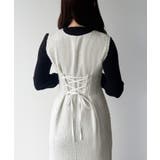 mipiarl  ツイードレースアップマーメイドジャンスカ | JUNOAH | 詳細画像14 