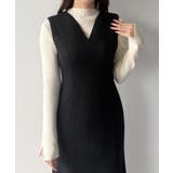 mipiarl  ツイードレースアップマーメイドジャンスカ | JUNOAH | 詳細画像6 