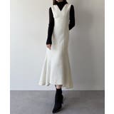 mipiarl  ツイードレースアップマーメイドジャンスカ | JUNOAH | 詳細画像9 