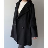 mipiarl  2wayカラーシャギーミドルコート | JUNOAH | 詳細画像2 