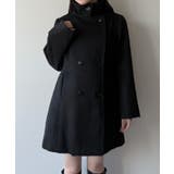 mipiarl  2wayカラーシャギーミドルコート | JUNOAH | 詳細画像3 