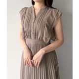 mipiarl  ラッフルピンタックプリーツワンピース | JUNOAH | 詳細画像20 