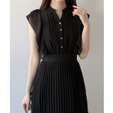mipiarl  ラッフルピンタックプリーツワンピース | JUNOAH | 詳細画像8 