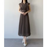 mipiarl  ラッフルピンタックプリーツワンピース | JUNOAH | 詳細画像9 
