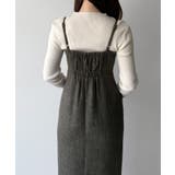 mipiarl  薄手ツイードタイトキャミワンピース | JUNOAH | 詳細画像11 