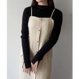 mipiarl  薄手ツイードタイトキャミワンピース | JUNOAH | 詳細画像7 