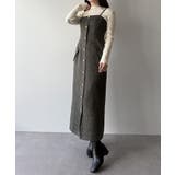 mipiarl  薄手ツイードタイトキャミワンピース | JUNOAH | 詳細画像9 