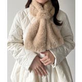 mipiarl  2WAYフェイクファーマフラー  | JUNOAH | 詳細画像4 