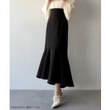 mipiarl  ハイウエストフィットマーメイドスカート | JUNOAH | 詳細画像2 