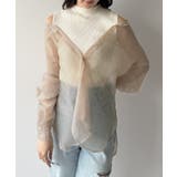 mipiarl  2WAYシャツブラウス＋ノースリニットセット | JUNOAH | 詳細画像7 