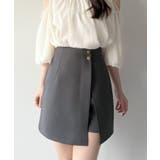 mipiarl  インナーパンツ付きハイウエストレイヤードミニスカート | JUNOAH | 詳細画像9 
