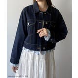 mipiarl  ヘムフリルデニムジャケット | JUNOAH | 詳細画像2 