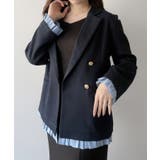 mipiarl  ヘムフリルレーヤードジャケット | JUNOAH | 詳細画像7 