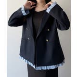 mipiarl  ヘムフリルレーヤードジャケット | JUNOAH | 詳細画像9 