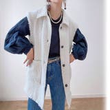 オーバーシルエットツイードベスト | JUNOAH | 詳細画像5 