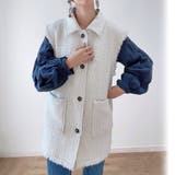 オーバーシルエットツイードベスト | JUNOAH | 詳細画像6 