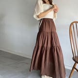 ティアードマキシスカート | JUNOAH | 詳細画像16 