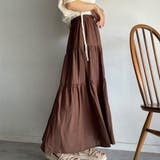 ティアードマキシスカート | JUNOAH | 詳細画像18 