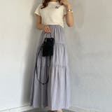 ティアードマキシスカート | JUNOAH | 詳細画像20 