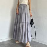 ティアードマキシスカート | JUNOAH | 詳細画像22 