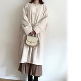 マフラー付きノーカラーコート | JUNOAH | 詳細画像9